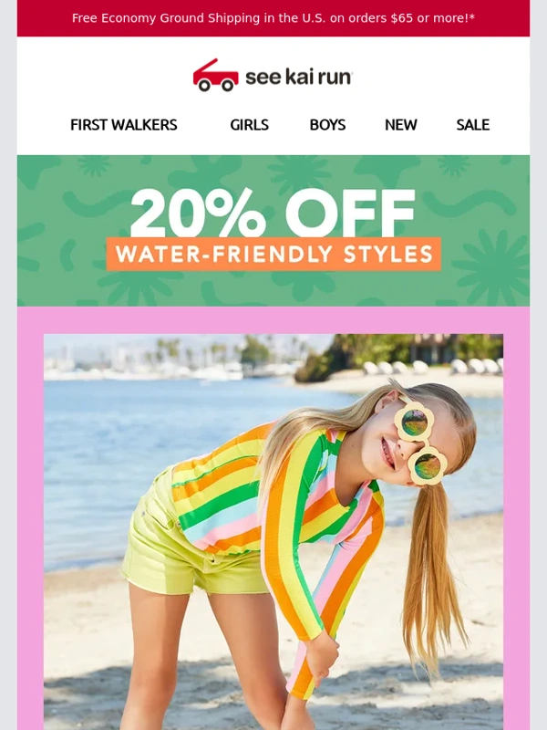 See Kai Run - Water You Waiting For? These Sandals Are 20% Off!