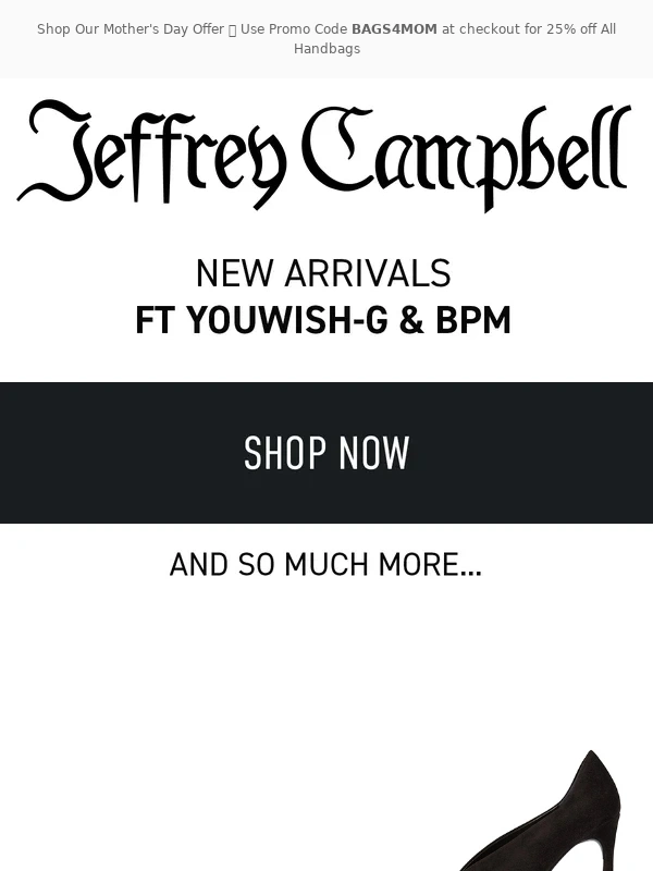 Jeffrey Campbell - New Arrivals You Can’t Miss... ❤️‍?
