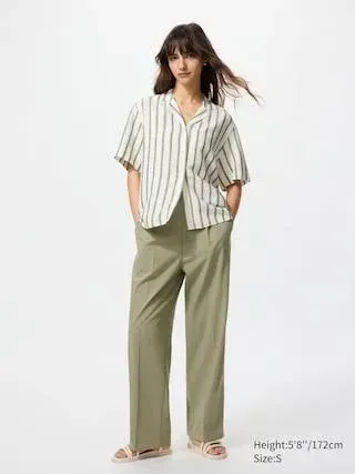 Pleated Wide Pants | UNIQLO US