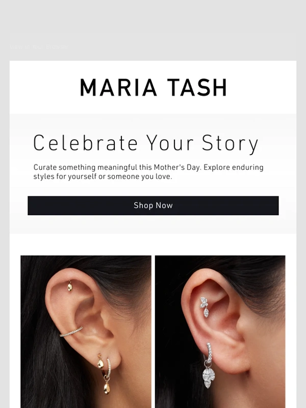 Maria Tash - Celebrate Your Story