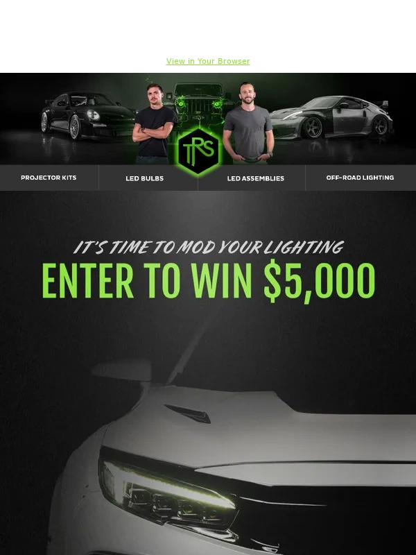 The Retrofit Source - Stack entries. Score upgrades. Win $5,000