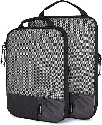 BAGSMART 2 Set Compression Packing Cubes, $13 $12.79