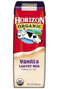 Horizon Organic Vanilla Low Fat Milk