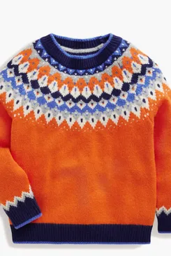 Mini Boden Kids Fair Isle Sweater