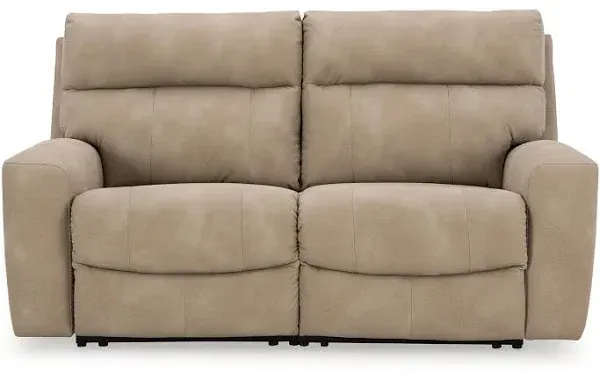 Next-Gen DuraPella Performance Fabric 2-Piece Dual Power Reclining Modular Loveseat