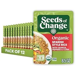 Seeds of Change 12-pack organic Spanish-style rice