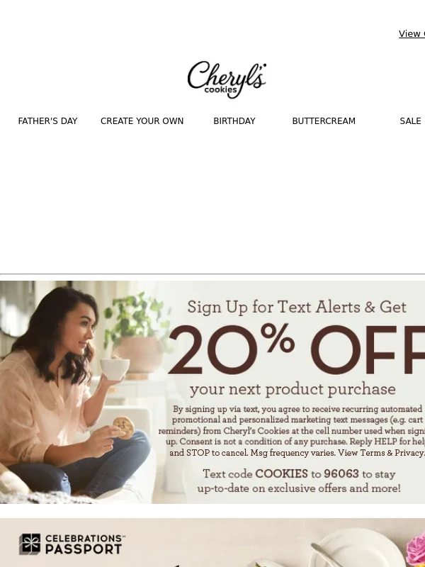 Cheryl's Cookies - Looking for sweet thrills? Get 24 cookies for $19.99