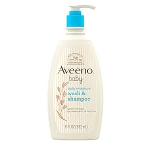 18-oz Aveeno Baby Daily Moisture Gentle Body Wash & Shampoo
