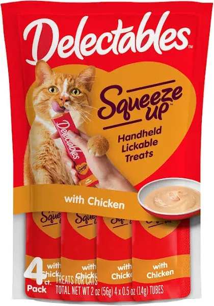 Hartz Delectables Squeeze Up Cat Treat