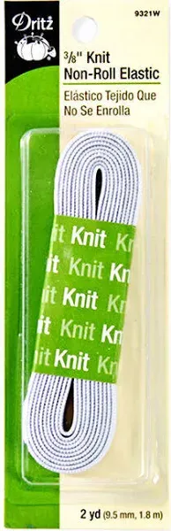 Dritz Non- Roll Knit Elastic
