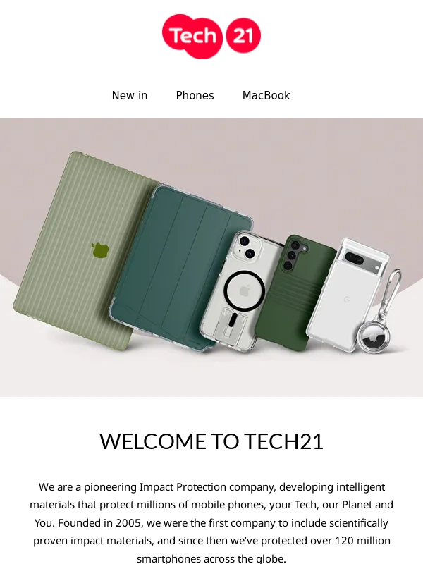 Tech21 - Welcome to Tech21
