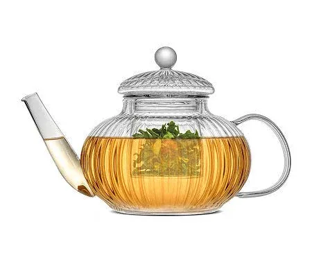 JoyJolt Fluted Glass Tea Kettle
