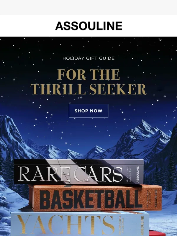 Assouline - Gifts For the Thrill Seeker