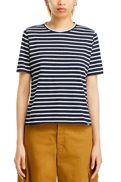 Kule The Modern Striped Cotton Tee
