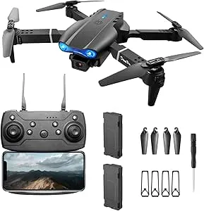 THOAML 2025 FPV Drone with 1080P Dual HD Cameras Upgraded Version RC Quadcopter for Adults and Kids, Beginner WiFi RC Drone Live Video 2