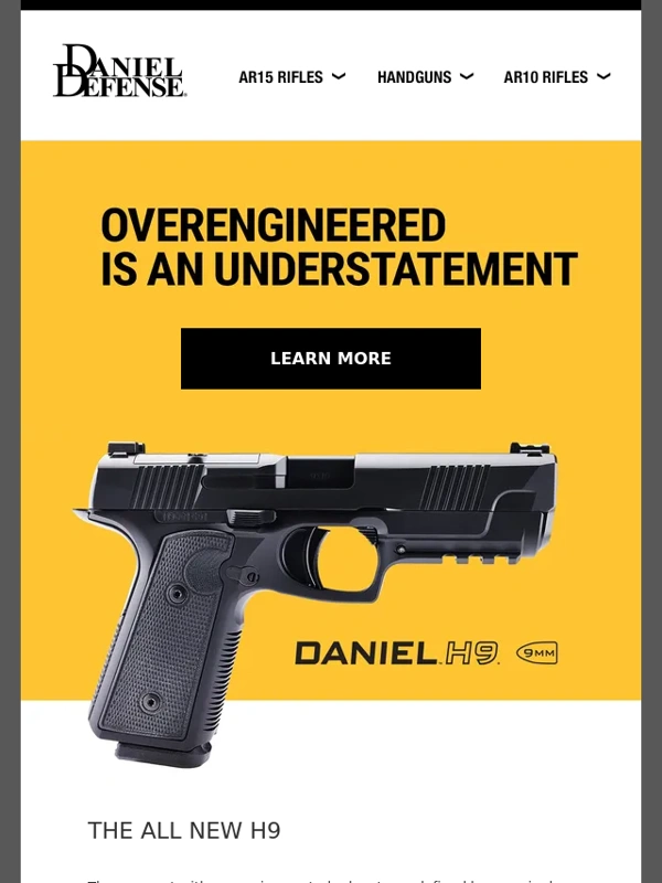 Daniel Defense - DD H9 - Overengineered