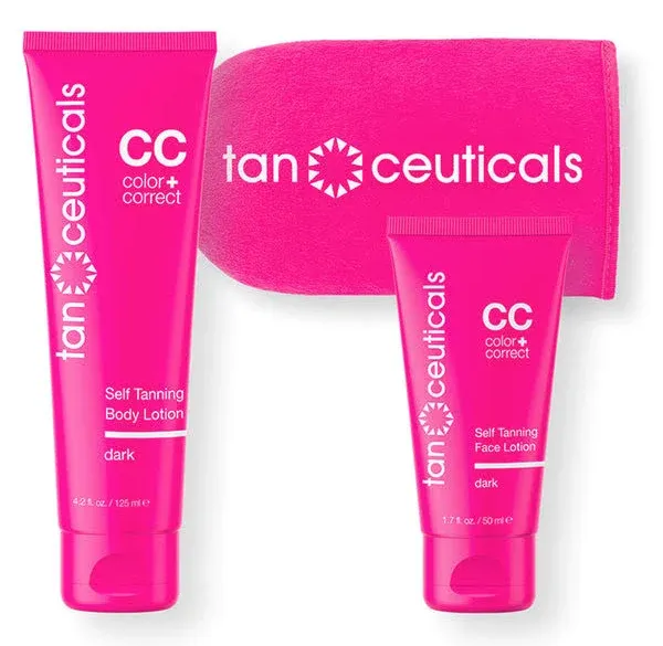 Tanceuticals Body + Face Self Tanning Kit