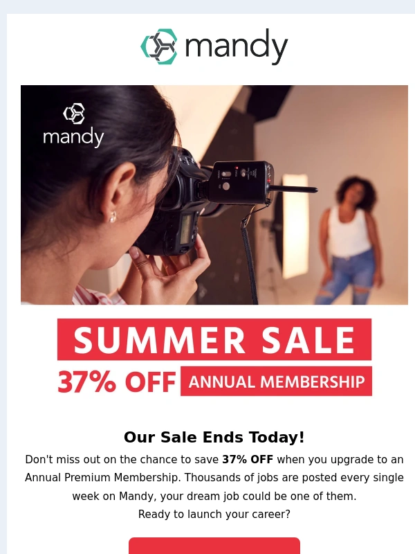 Mandy Crew - Final Day: Summer Sale on Mandy Premium Membership!