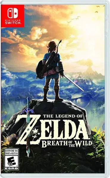 Nintendo Legend of Zelda Breath of The Wild