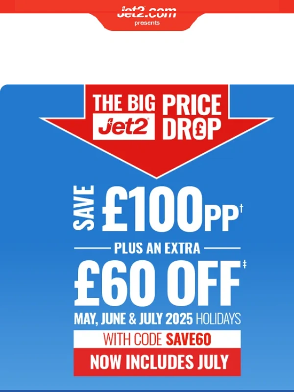Jet2 Holidays - ✈ It’s payday and we’re making it even better!