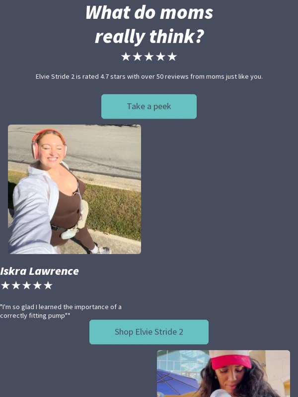 Elvie - The reviews on Elvie Stride 2 are in