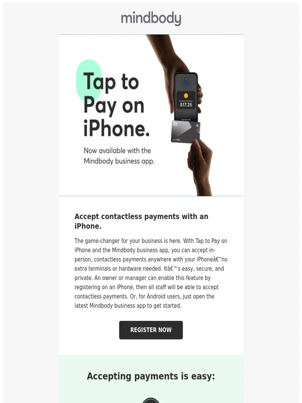 Mindbody - Introducing Tap to Pay on iPhone
