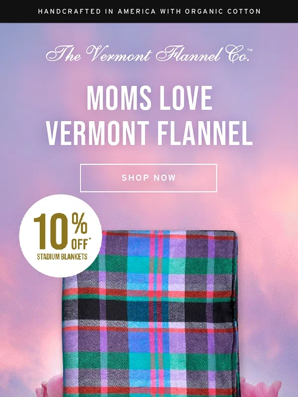 Vermont Flannel - Handcrafted Comfort for Mom