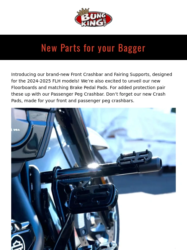 Bung King - New parts available for 2024-25 baggers