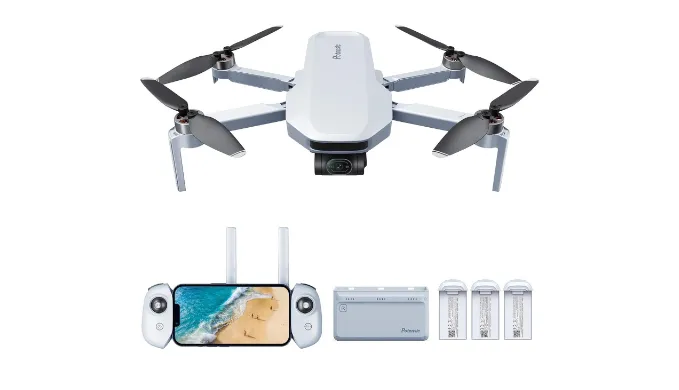Refurbished Potensic ATOM Drone 3-Axis Gimbal 4K QuickShots 249g Fly More Combo