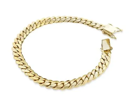 14K Yellow Gold Miami Cuban Link Chain