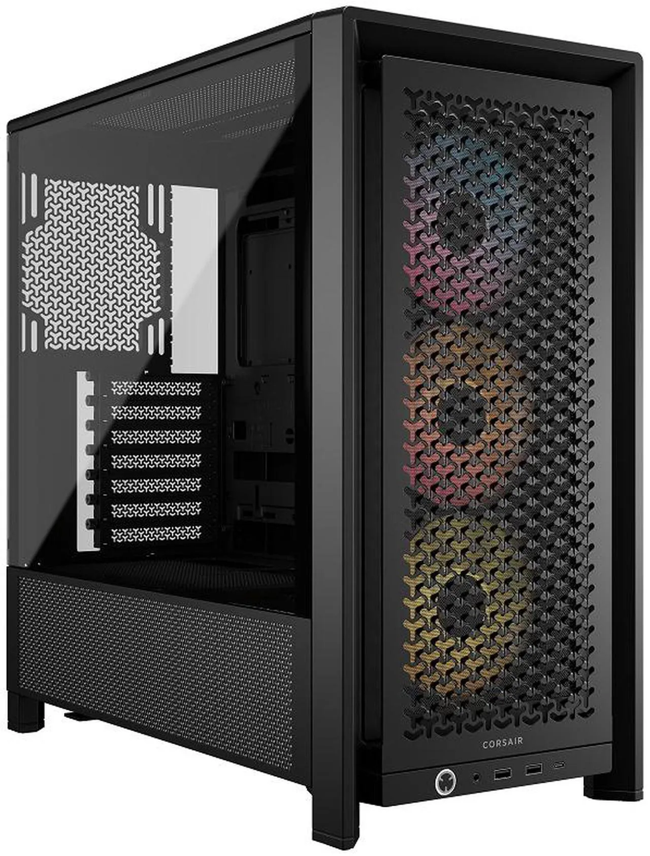 Corsair FRAME 4000D RS ARGB Black Steel / Tempered Glass ATX Mid Tower Computer Case