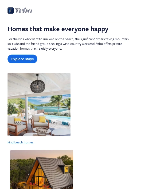 Vrbo - Vacation homes for all the people you love