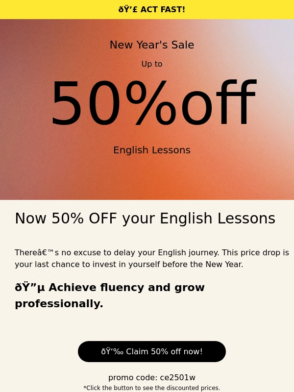Cambly - Now 50% OFF your English Lessons