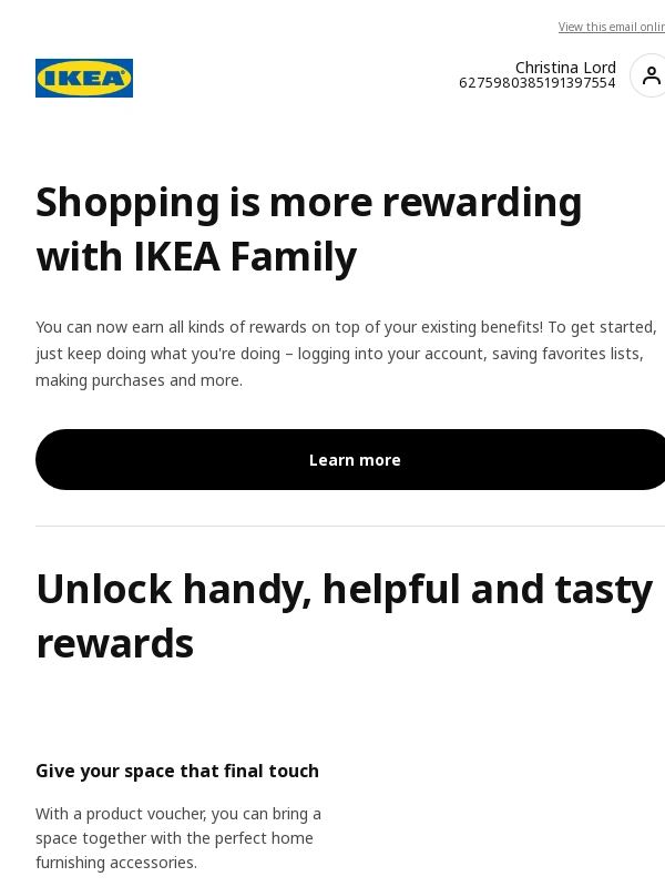 IKEA - Start collecting points and unlocking rewards!