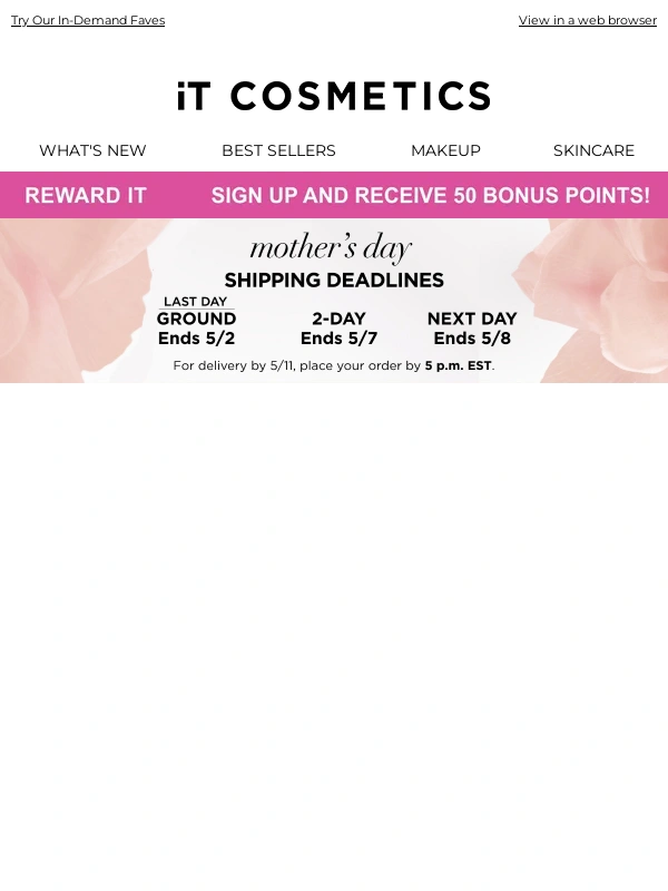 It Cosmetics - Buy 1 Get 1 Free