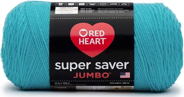 Red Heart Super Saver Jumbo Yarn 2 Pack