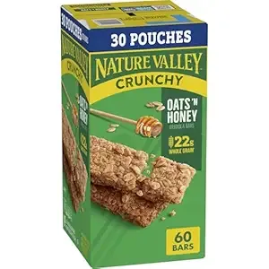 90-Count (180 Bars) Nature Valley Crunchy Granola Bars (Oats n' Honey) $25.13 w/ S&S + Free Shipping