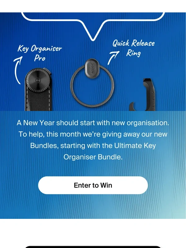 Orbitkey - Win the Ultimate Key Organiser Bundle!
