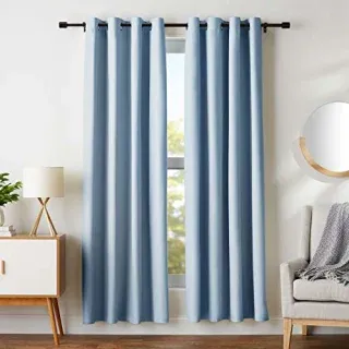 Amazon Basics Blackout Window Curtains with Grommets