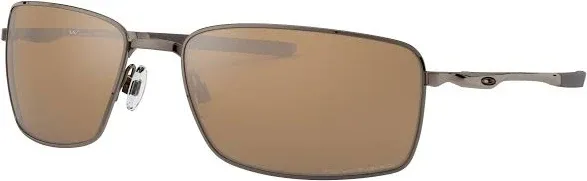 Oakley Square Wire™ Prizm Tungsten Polarized Lenses, Tungsten Frame Sunglasses | Oakley®