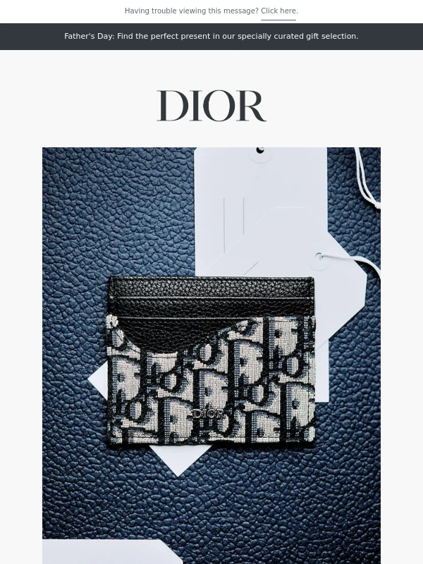 Dior - Dream Gifts for Father's Day