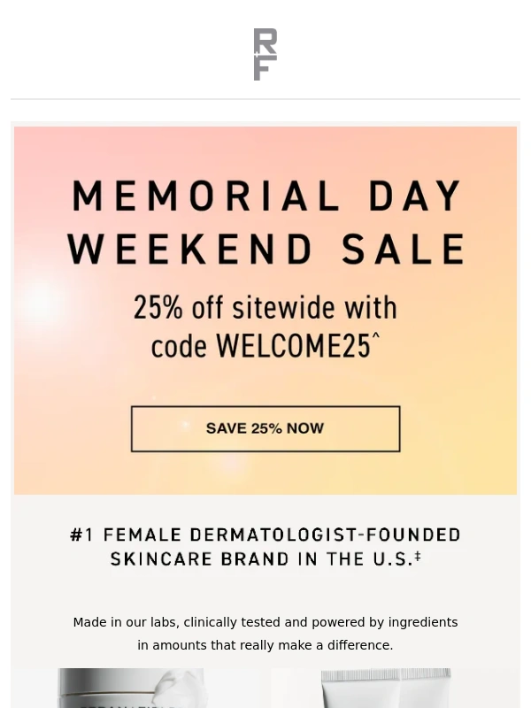 RODAN+FIELDS - Want 25% Off? Your code is inside!