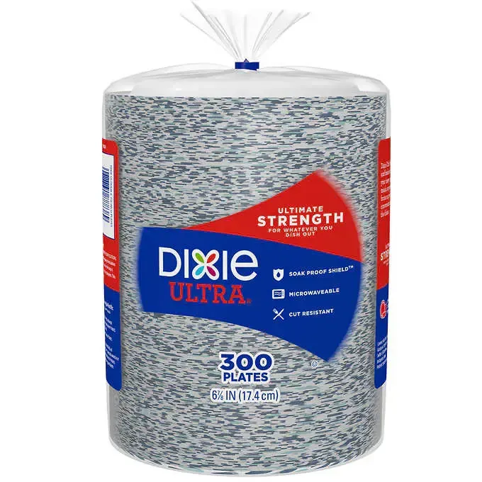 Dixie Ultra 6-7/8" Paper Plate, 300-count
