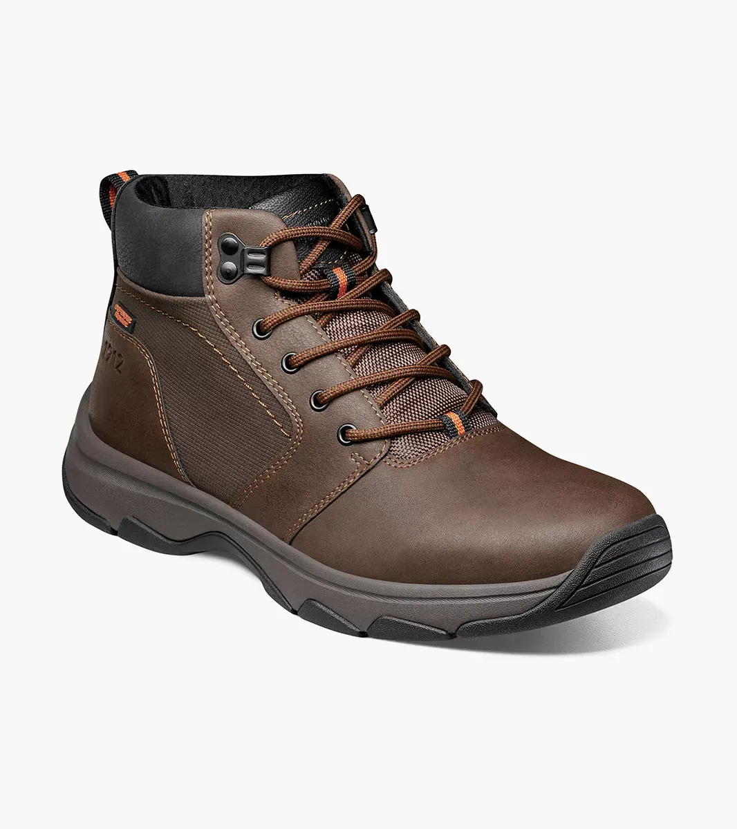 Nunn Bush Shoes Excavate Plain Toe Boot Brown Size 8