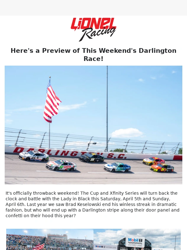 Lionel - Experience the Thrills of Darlington Racing!