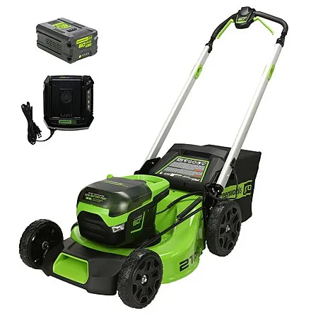 60V 21" Cordless Brushless Push Mower w/ 5.0Ah Battery & Charger ($297.50 + FS)