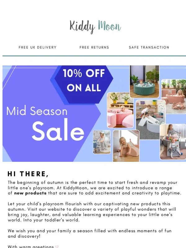 KiddyMoon - 10% OFF on ALL | Shop online now >>