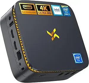 Huidun Mini PC Intel Twin Lake N150(up to 3.6Ghz, just 6W), Mini Computers 16GB 512GB SSD, Mini PC Windows 11 pro Support 4K HDMI Display, Small PC 5G WiFi/USB3.0/BT4.2/VESA