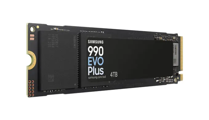 Samsung 4TB 990 EVO Plus PCIe 5.0 x2 M.2 Internal SSD