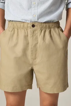 J.Crew 5.5 Pier Short - Cotton-Linen Blend